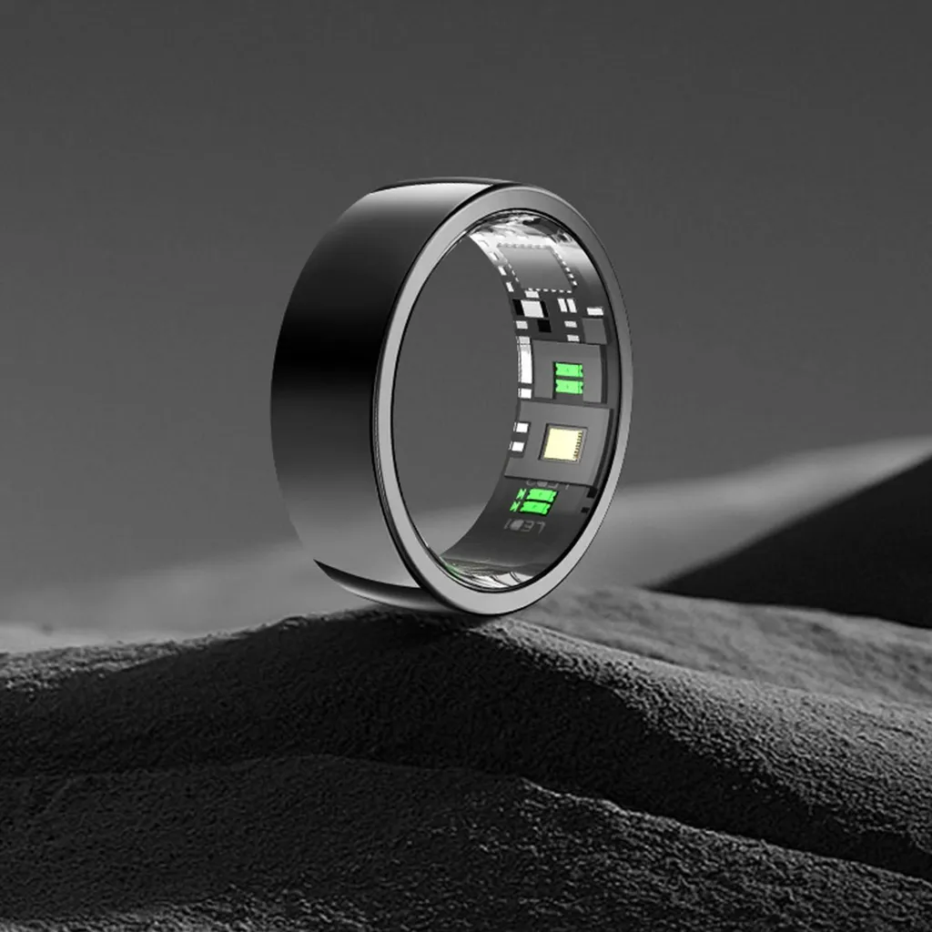 Anello intelligente Fitness Tracker Monitoraggio del sonno IP67 impermeabile multifunzionale per il controllo dei gesti Fotografia 12 dimensioni