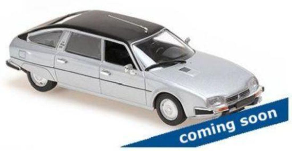 Minichamps 1:43 CITROEN CX - 1982 - SILVER METALLIC Produktbild 