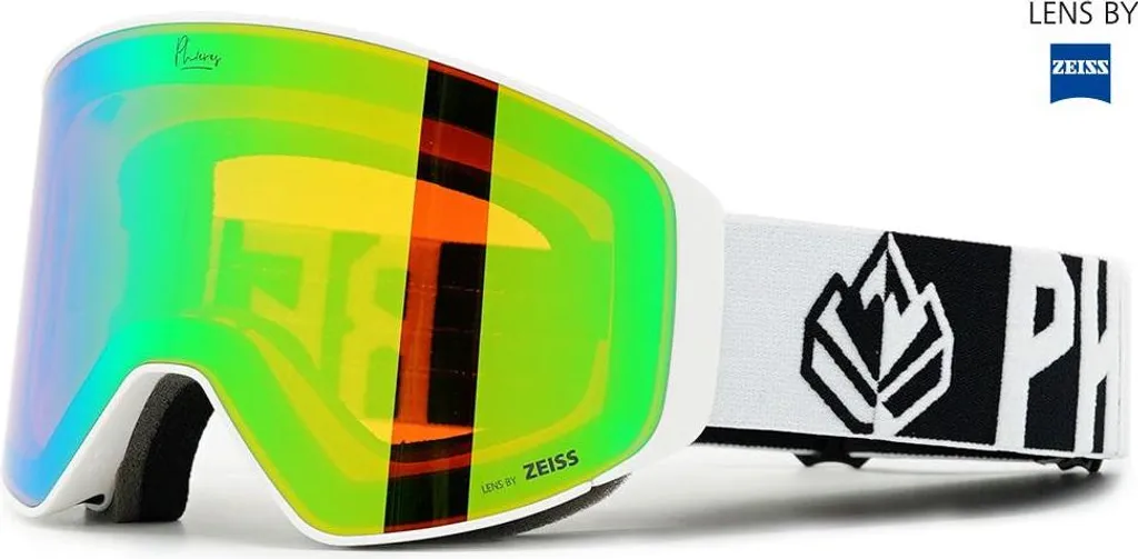 Lunettes PHIERES PH-12sixty verres S2 anti-buée Blanc et Vert