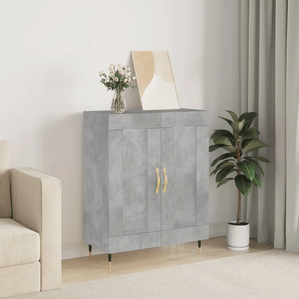 Maison Exclusive Mobile Buffet Grigio Cemento 90cm | Arredo Minimal