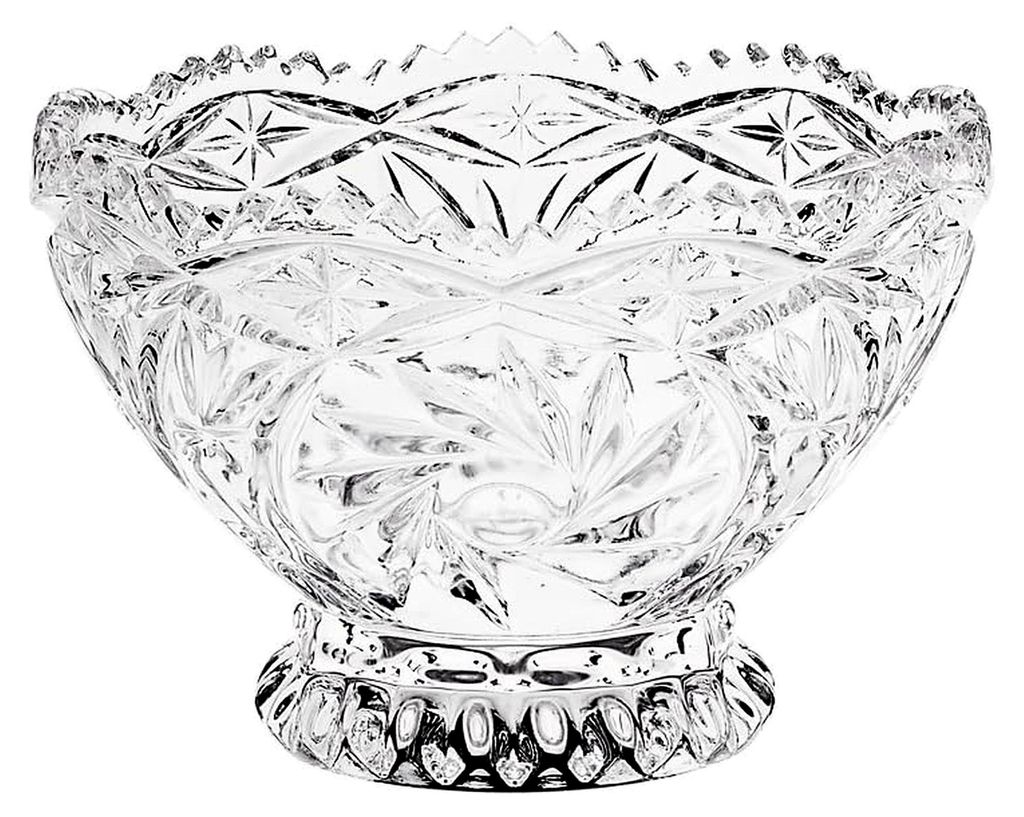 Obstschale Salatschüssel Marina Transparent D 16 cm Kristall