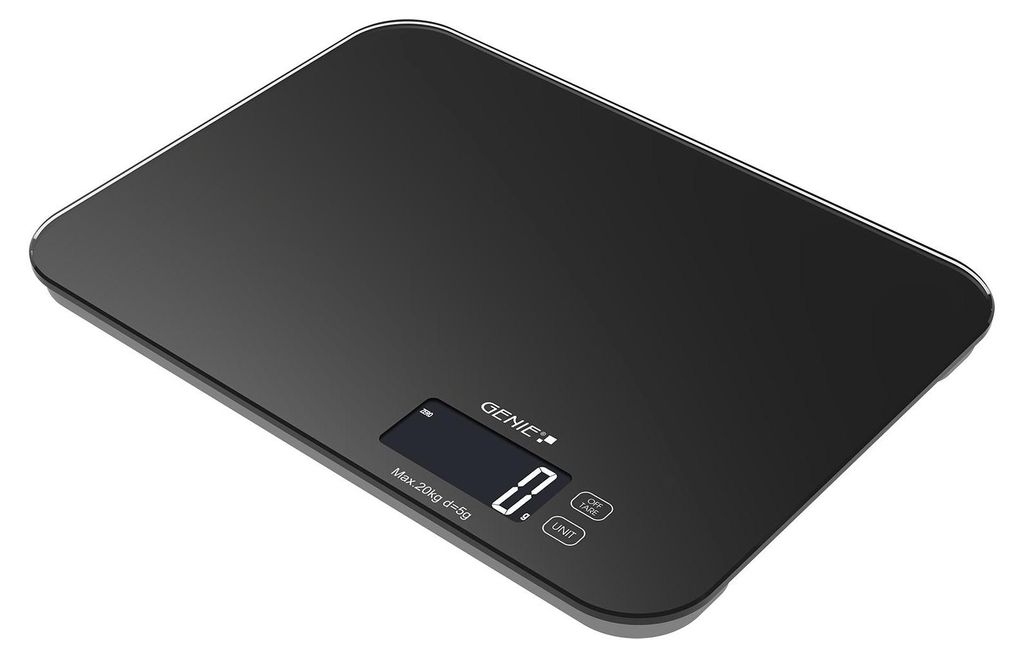 Genie DPS 20, Elektronische Postwaage, 20 kg, 5 g, Schwarz, Produktbild 