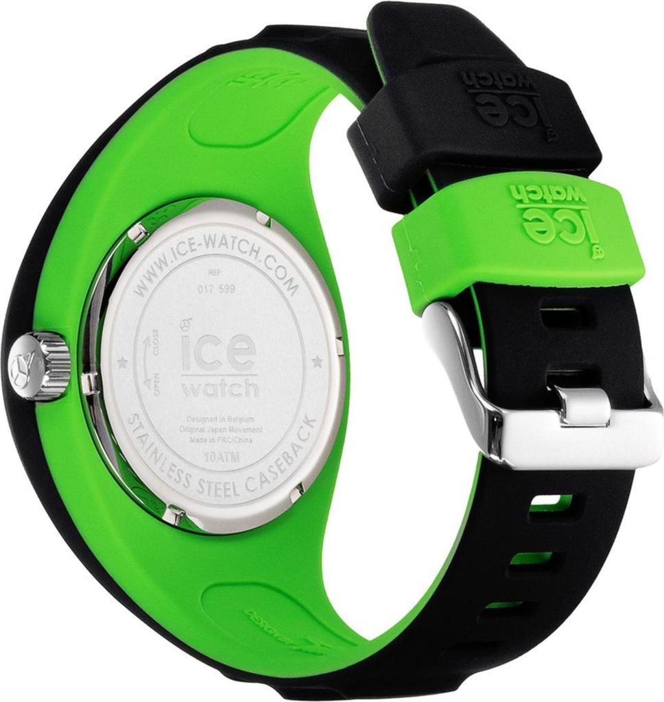 ICE-WATCH P. Leclercq Orologio Uomo In Acciaio E Silicone - Quadrante Glitter, Impermeabile 10 ATM
