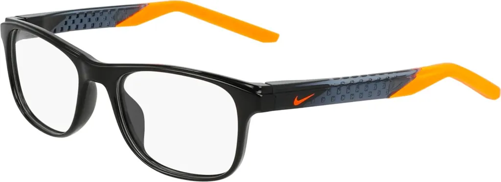 Nike 5059 Black Total Orange Lunettes de Vue Junior Taille 46/15/130