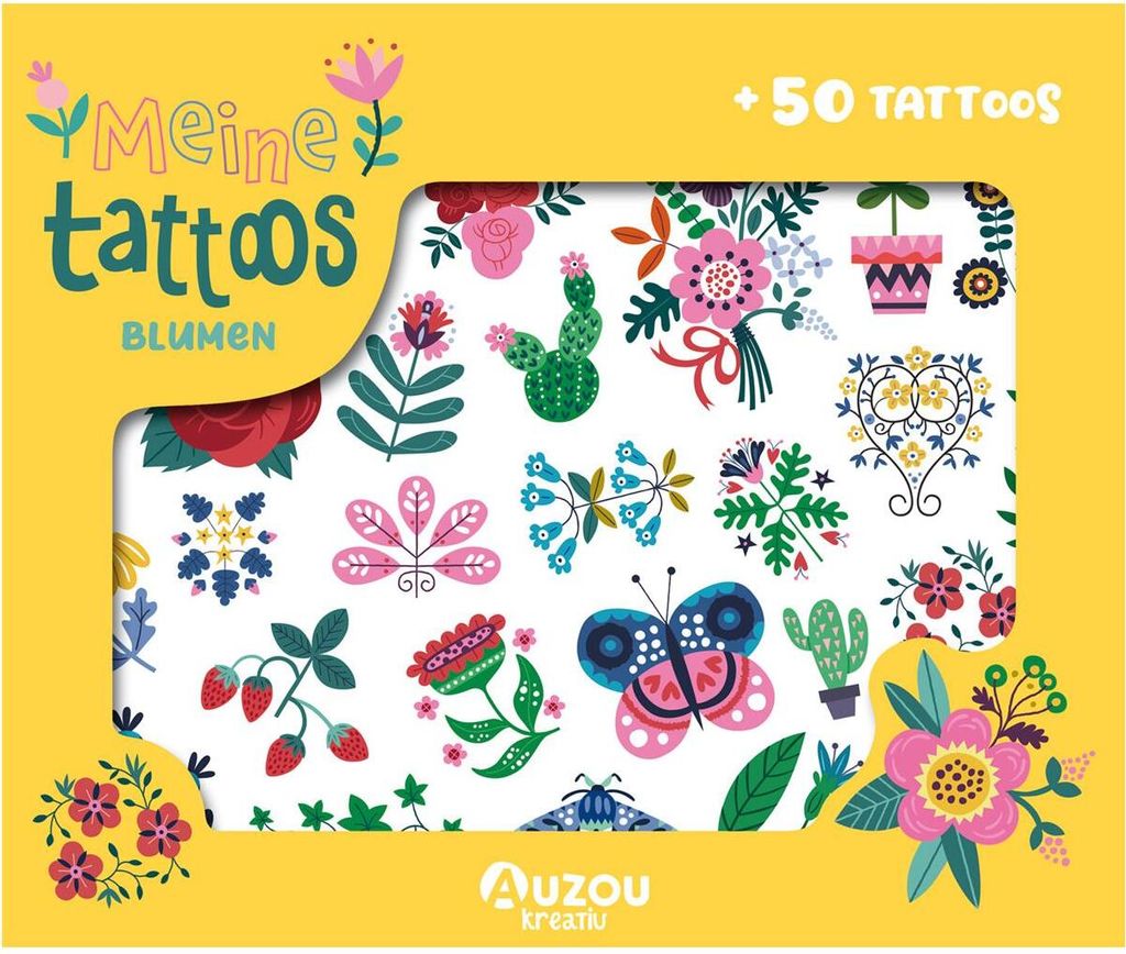 405039 - Meine Tattoos - Blumen Produktbild 