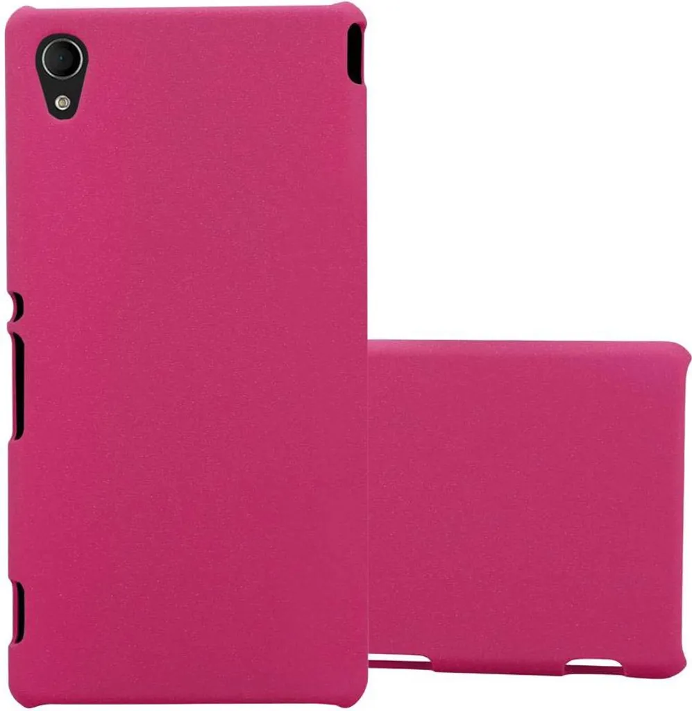 Cadorabo custodia protettiva per Sony Xperia M4 AQUA custodia in rosa Custodia rigida per telefono cellulare cover