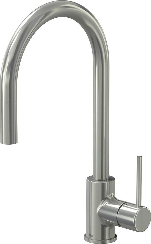 Lenz LIO Küchenarmatur Nickel, Einhebelmischer mit Produktbild 