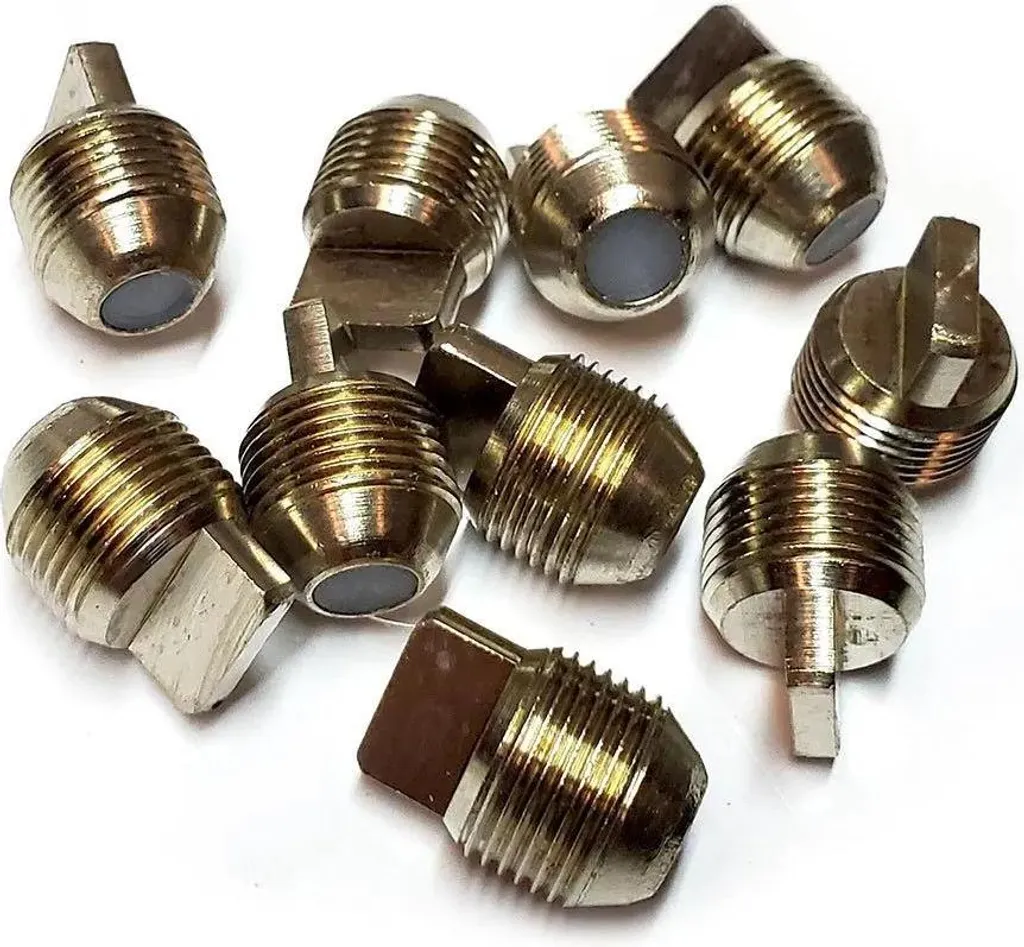 Vanne Metalsub Modèle B Anti-Corrosion Dorée - 10 Unités contre les Fuites