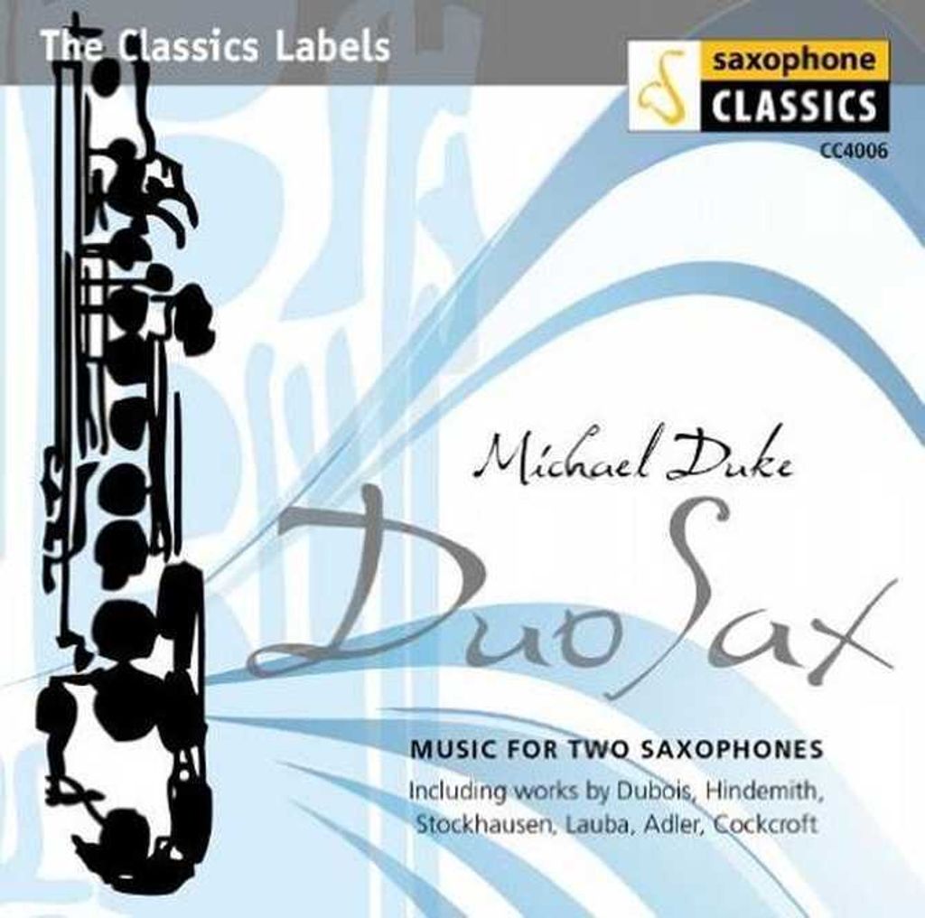 Duke Michael - Duo Sax Music for Two Saxophones