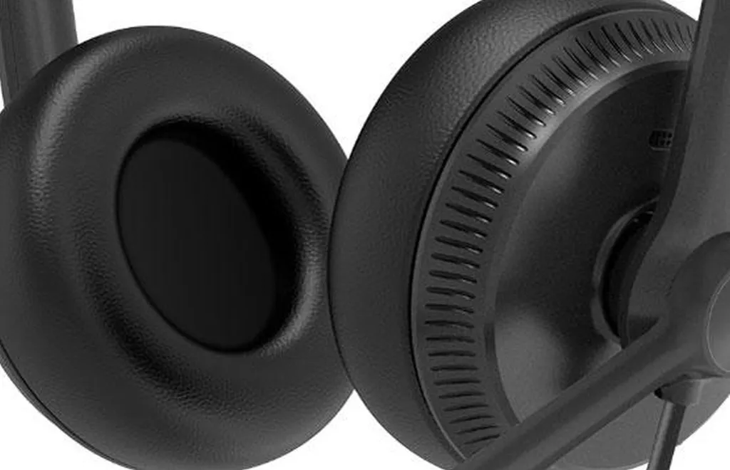 Cuscinetto Yealink UH34 YHS34 in Pelle | Ricambio Originale Comodo