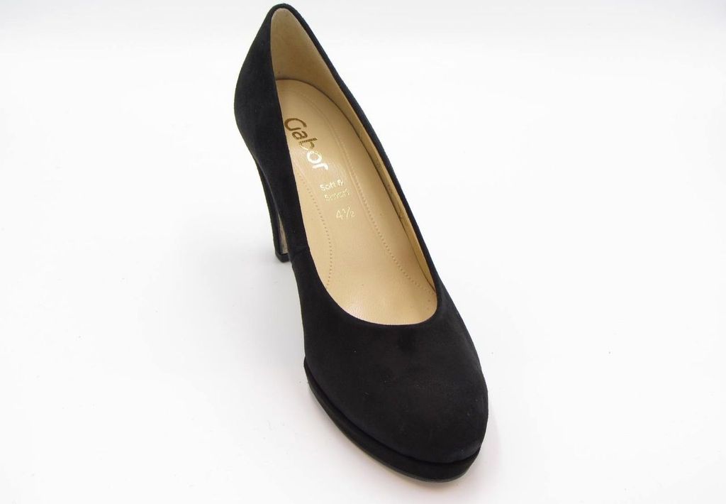 Gabor Damen Pumps, Trotteur schwarz Gr. 7