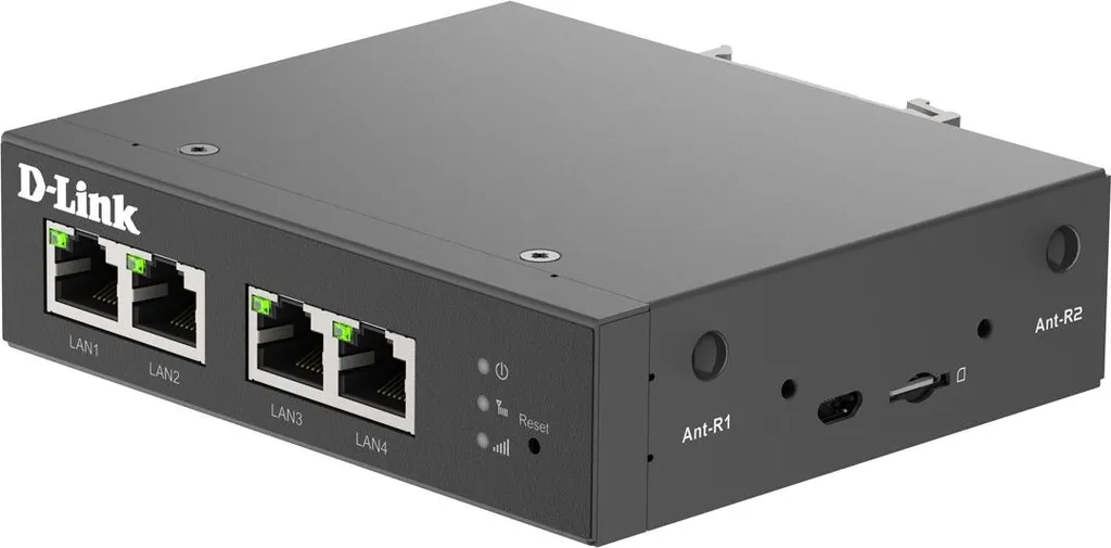 Solution Internet 4G pour Armoire Technique D-Link DWM-314-T Rail DIN - 7