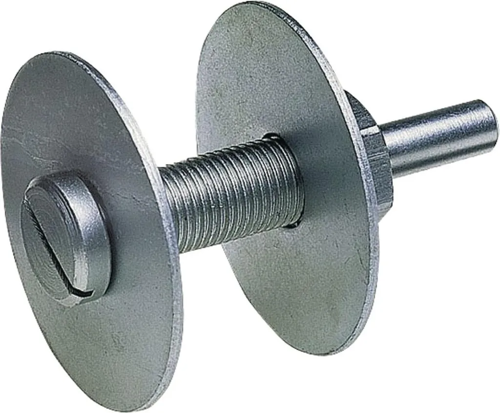 Alberino per Dischi di Pulizia Grossolana | Gambo 6mm Foro 13mm