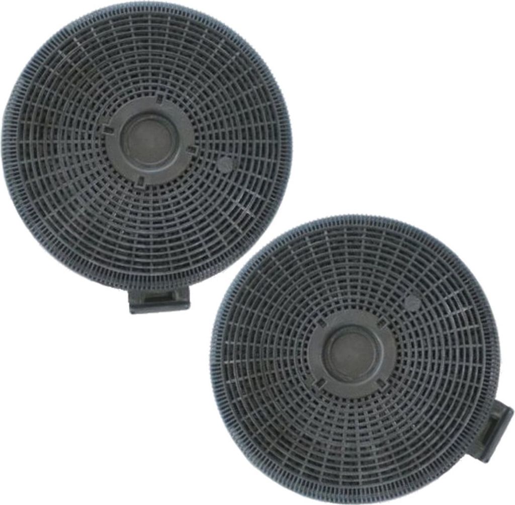 Sparset 2 Ersatz-Aktivkohlefilter für D4C Kohlefilter, passend zu Teka DB / DB1 / DBB / DH / DHX / DGE / NC / NC2
