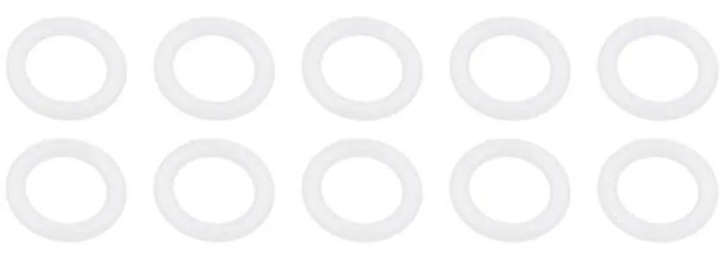 Réparez vos stores cassés avec ces 50 anneaux plastiques blancs 10,6mm