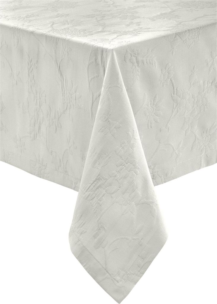 Erwin Müller Tischdecke Arnsberg" hellgrau 130x220 cm"