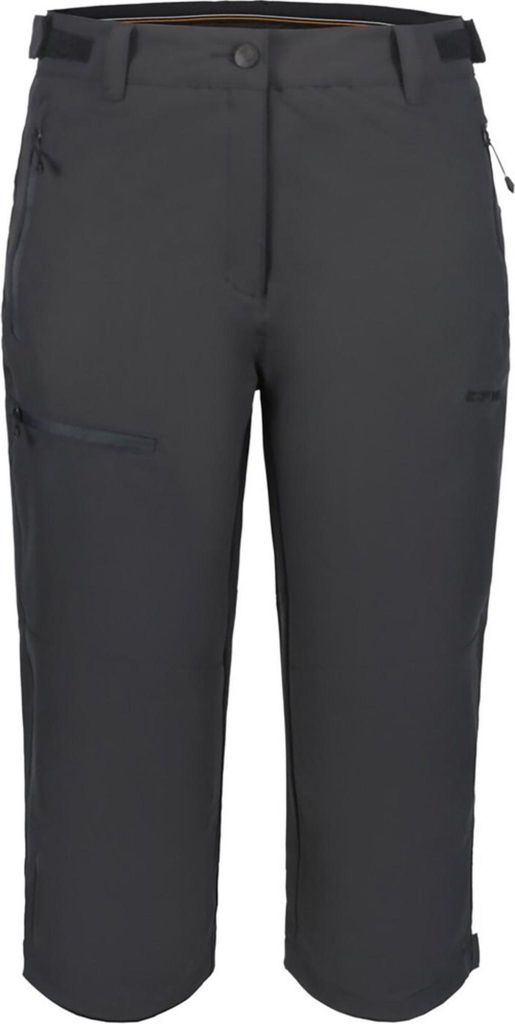 Icepeak Beattie dreiviertel Caprihose für Damen wasserabweisend, Farbe:Rot, Größe:36
