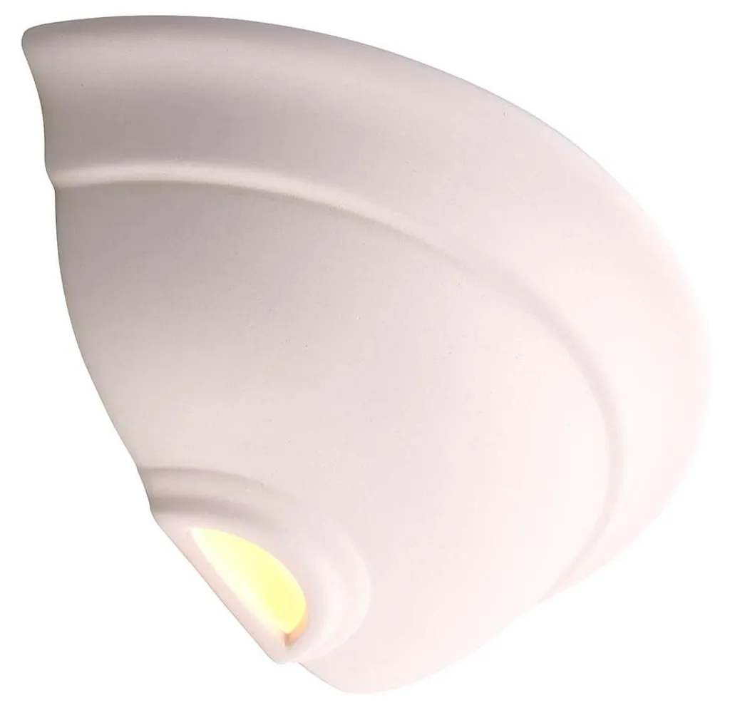 Luminaire Mural Design Blanc en Plâtre 31cm - Applique HILLSIDE Endon - 4