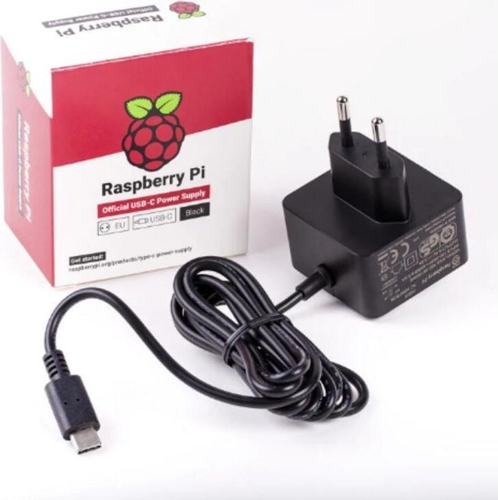 Raspberry SC0217 Raspberry Netzteil Original für PI4 USB C Productafbeelding 
