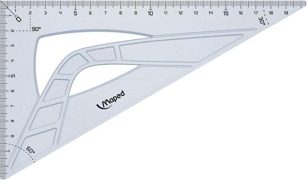 Maped 147526 squadra Triangolo a 60° Plastica 1 pz Immagine del prodotto 