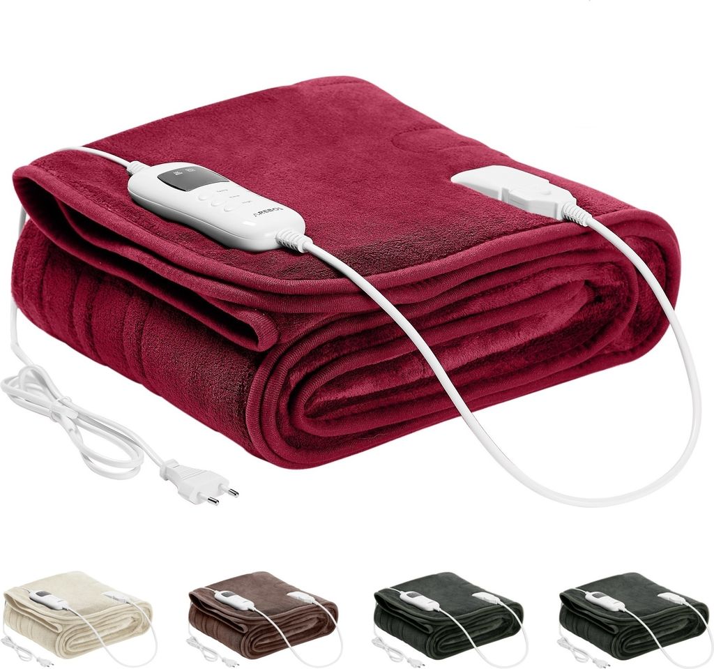AREBOS Heizdecke elektrische Wärmedecke Kuscheldecke Produktbild 