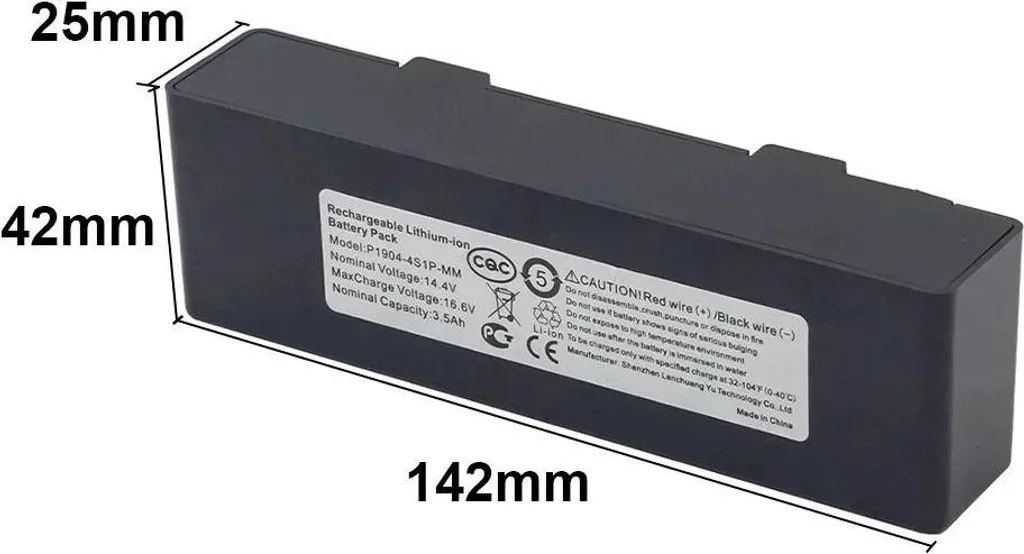 Batteria 6800mAh per STYTJ02YM JX37 | Ricambio Potenziato Robot 14.8V - 2