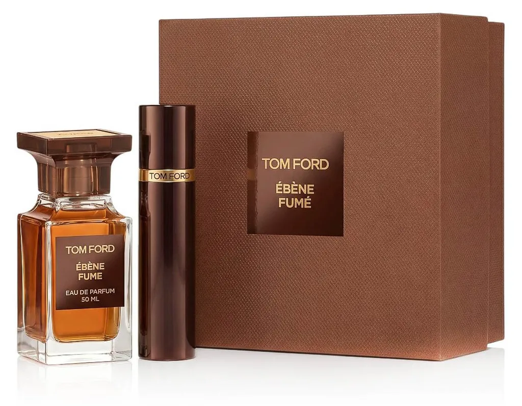 Parfum Tom Ford Ébène Fumé Set 50ml + 10ml Sillage Intense Sans Échec
