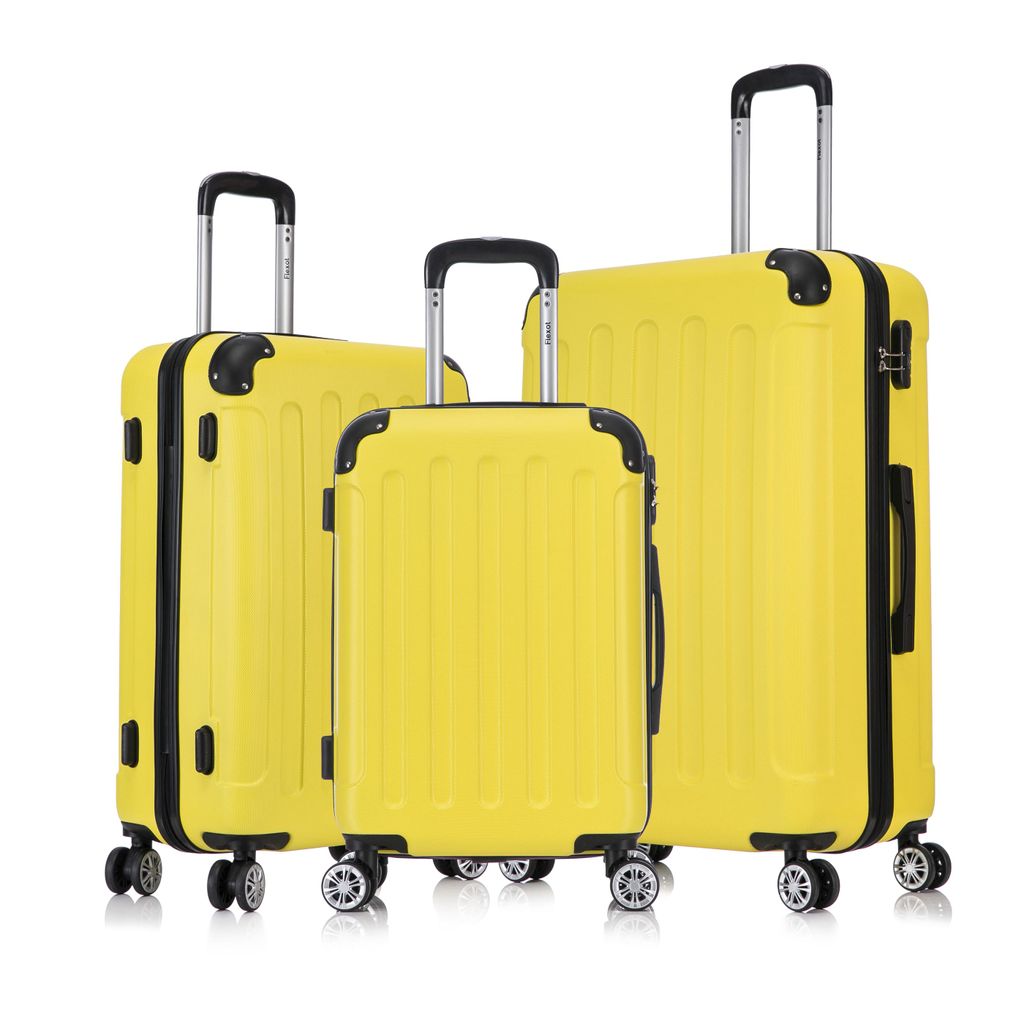 Koffer Hartschale Trolley Reisekoffer Hartschalenkoffer 4 Rollen Spinner Case XL 