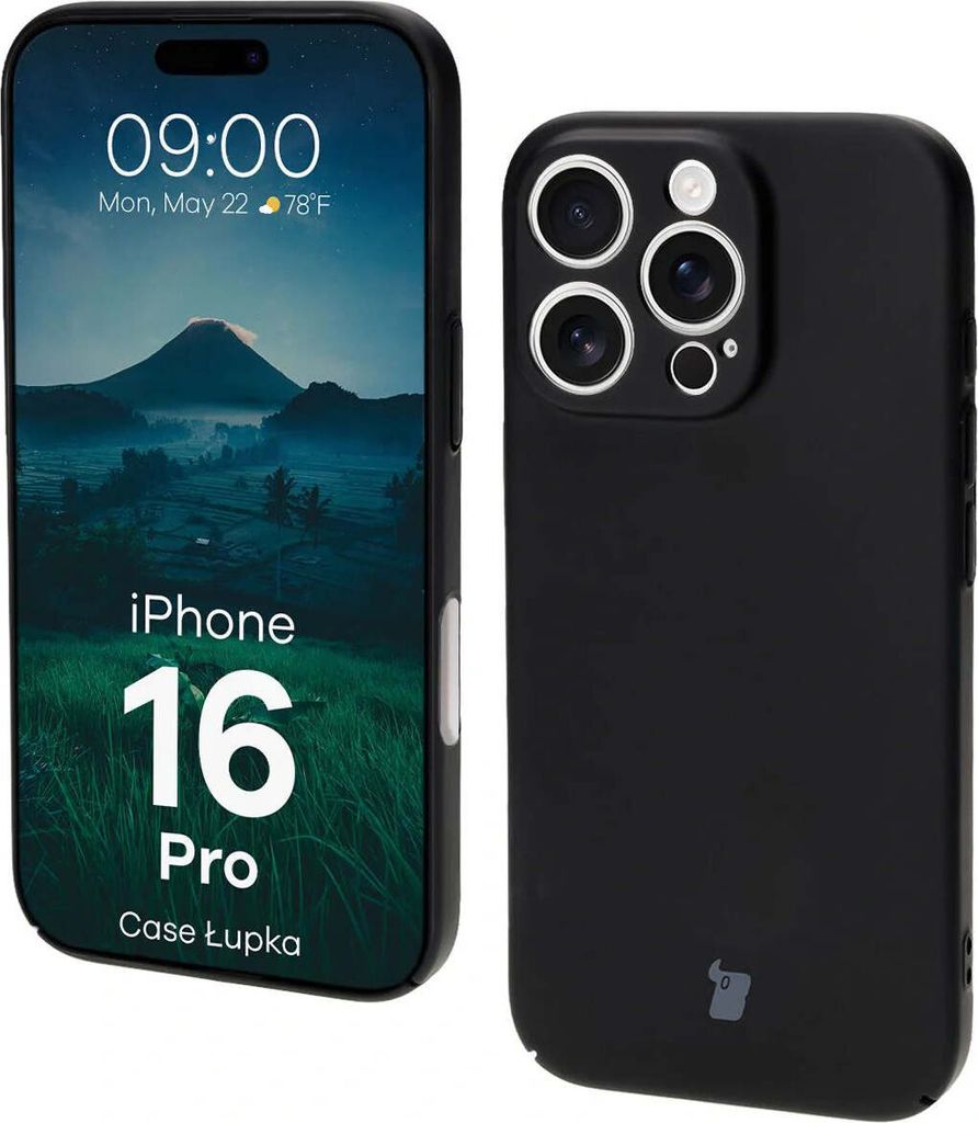 BIZON Case Lupka Apple iPhone 16 Pro schwarz