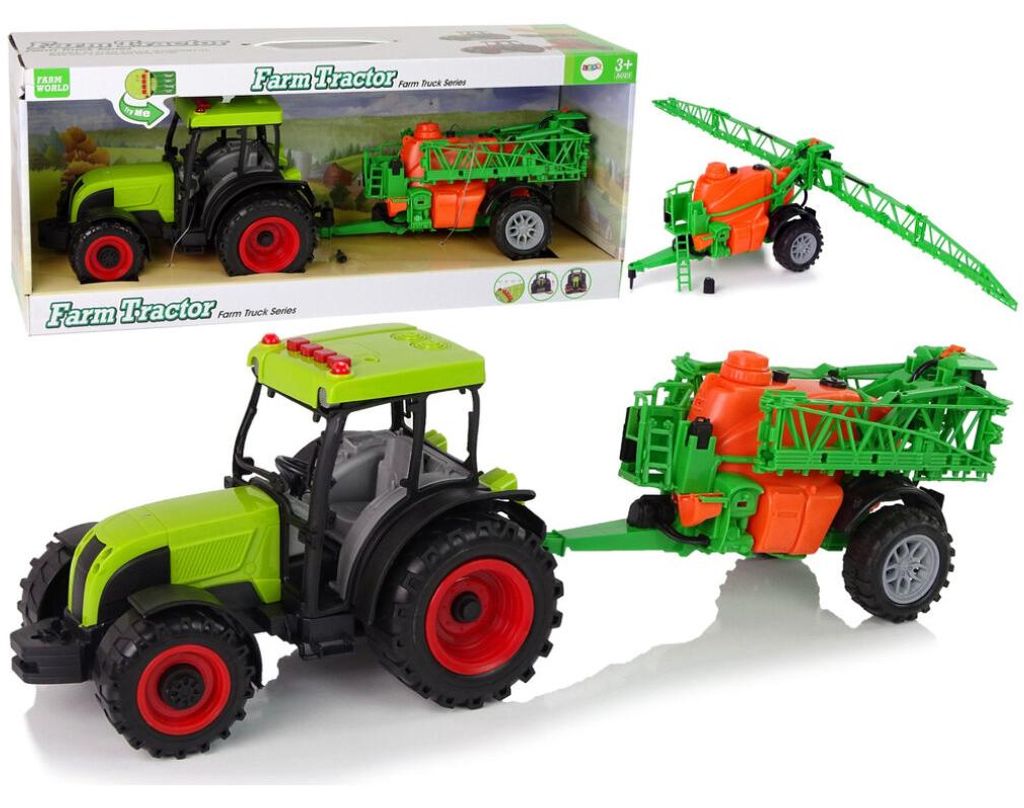 Leantoys Batterie-Traktor Green Melody Sprayer