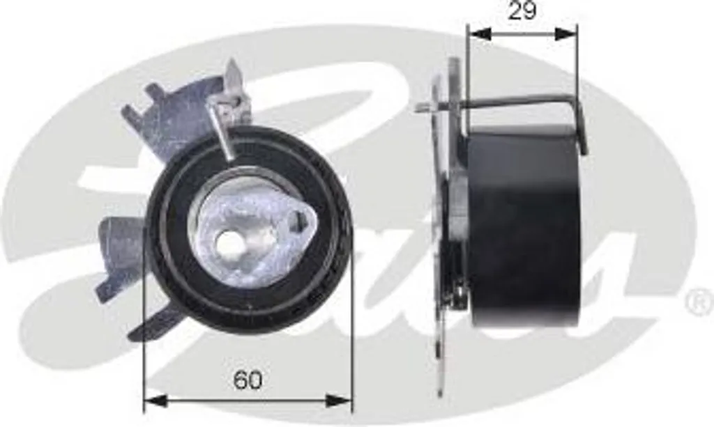 Galet tendeur de distribution pour Peugeot 3008, 5008 et Citroën C4 C5