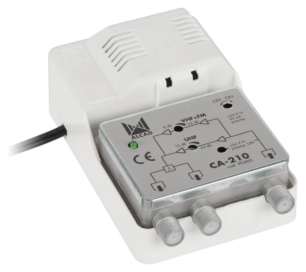Plus d'Image qui Saute avec l'Amplificateur Alcad CA-210 Splitter 2 TV