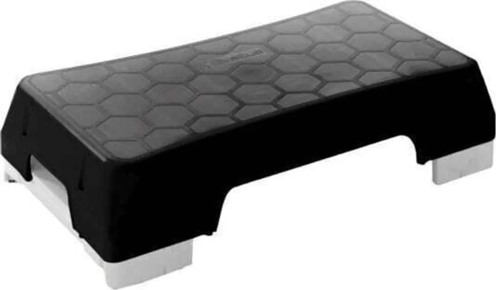 Step de fitness Ecostep Sveltus noir - Marche d'aérobic réglable 2 niveaux