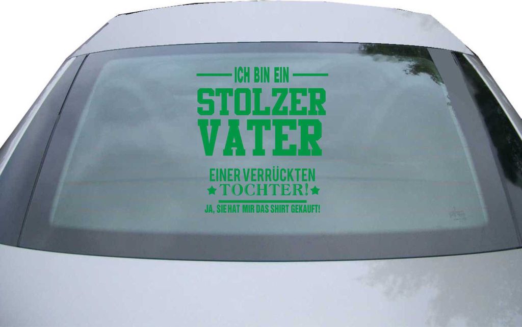 Indigos UG - Aufkleber Heckscheibe & Motorklappe DE6942 - Produktbild 