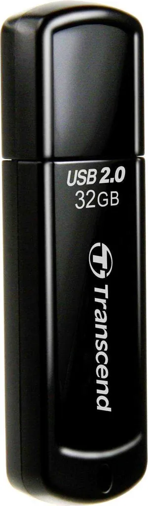 Pen Drive 32GB Transcend TS32GJF350 USB 2.0 JetFlash 350 Nera Offerta - 3