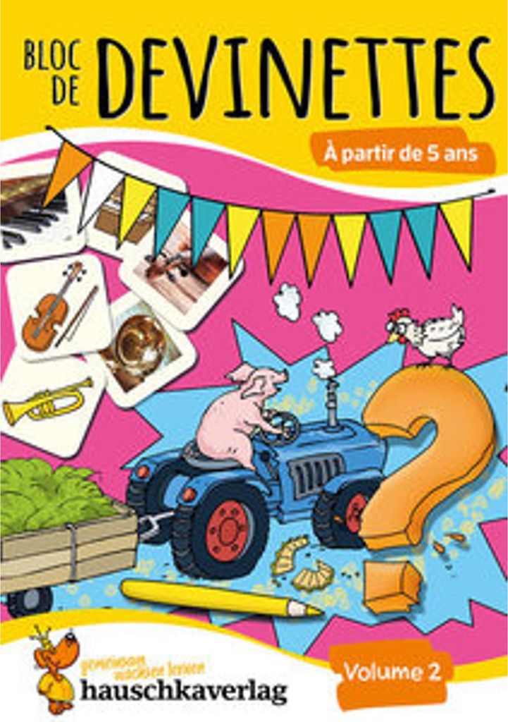Bloc de casse-têtes et livre activite 5 ans - Tome 2 : Des énigmes colorées pour la maternelle - cahier activite 5 ans labyrinthe, sudoku, etc p...