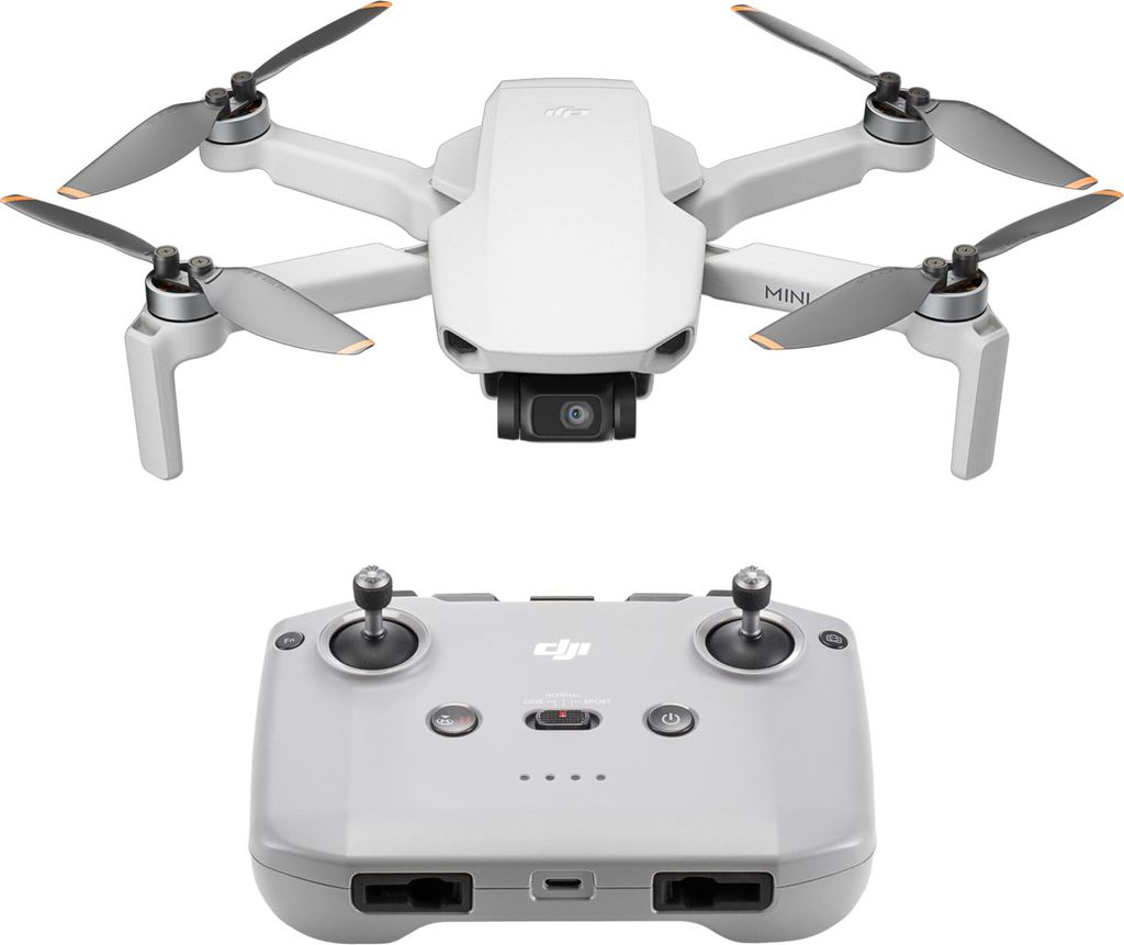 DJI Mini 4K 4 rotory Quadcopter 12 MP 3840 x 2160 pikseli Zdjęcie produktu 