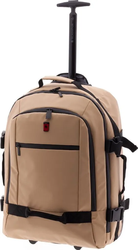 Valise sac à dos cabine 55 cm avec roues et compartiment ordinateur - 7