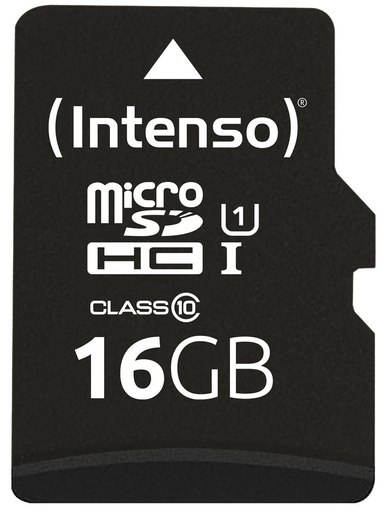 Intenso 16GB microSDHC 16 Go UHS-I Classe 10 Image du produit 