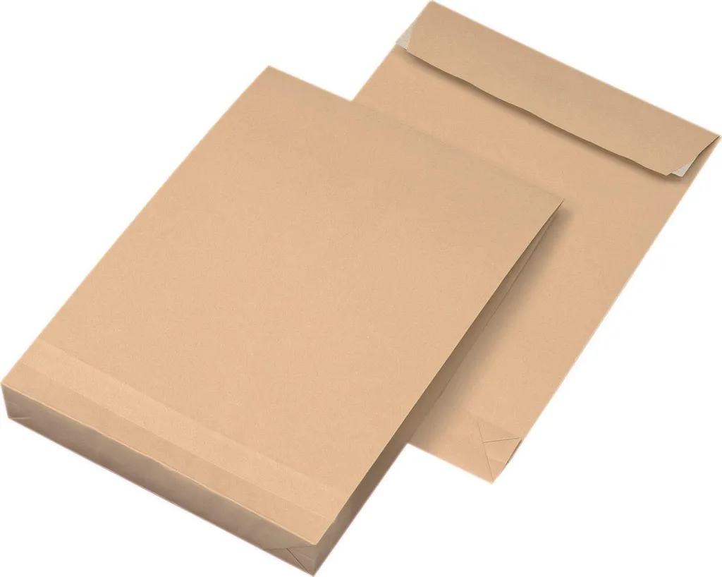 Pochettes d'expédition B4 à soufflet 4cm pour catalogues et dossiers