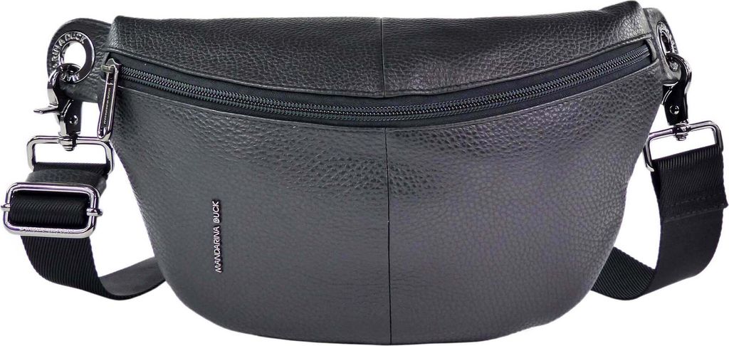 Mandarina Duck Mellow Leather FZT73 Bum Bag Nero