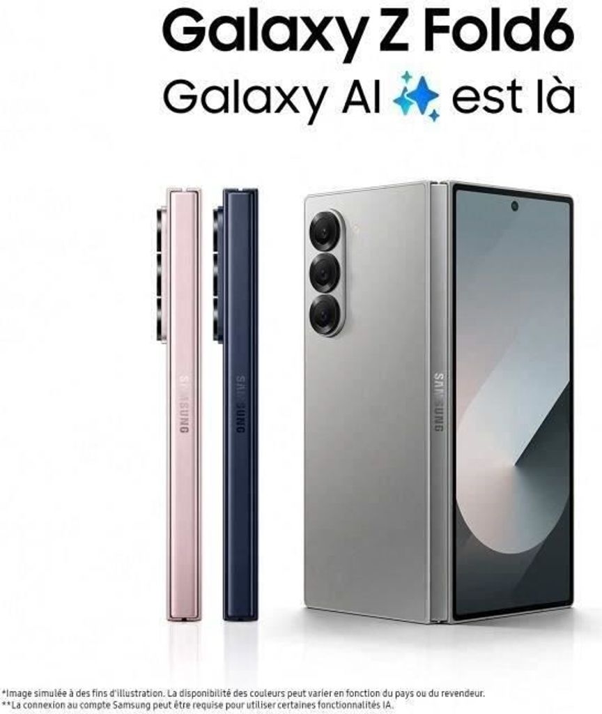 Samsung Galaxy Z Fold6 256GB Silver Shadow Obrázek produktu 10