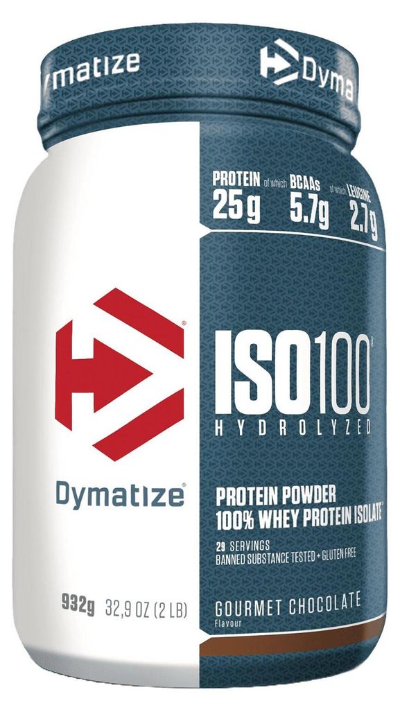 Dymatize ISO 100 Idrolizzato - 900g-Dose Cioccolato Gourmet Immagine del prodotto 