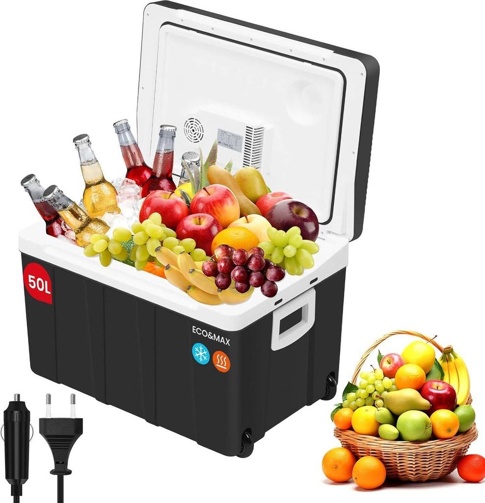 WOLTU Kühlbox Auto 50L Elektrisch 12v 230v, Zum Kühlen und Produktbild 1