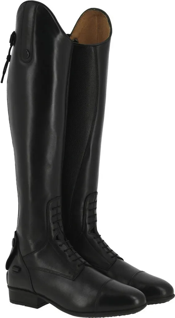 Bottes Riding World synthétiques avec lacets souples Noir EU 44 Large - 6