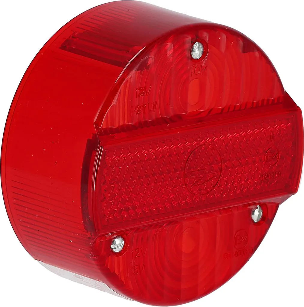 Copriluce Posteriore Simson S50/S51 Ø120mm Rosso - Standard KZB