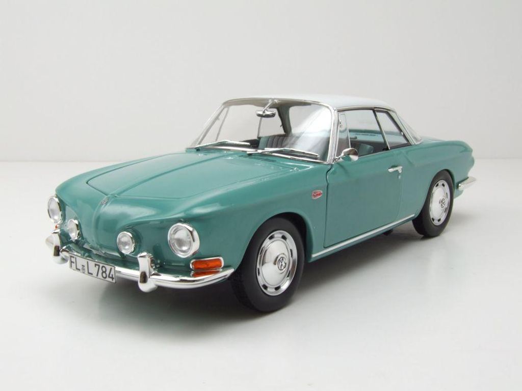 NOREV 1:18 Volkswagen Karmann Ghia Typ 34 Pacific green / white roof