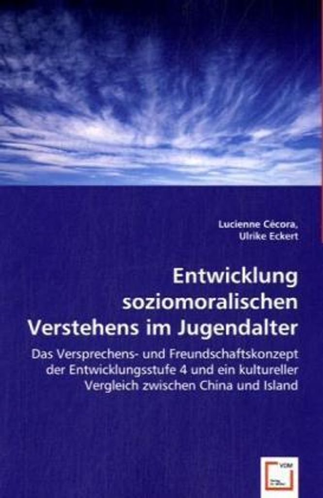 Entwicklung sozio-moralischen Verstehens im Jugendalter