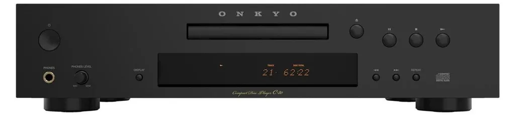 Lecteur CD Onkyo C-30 noir pour installation hifi et écoute de salon