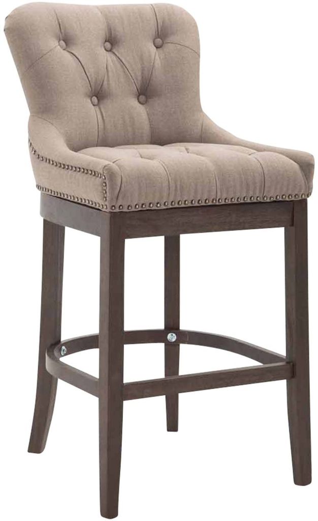 Barhocker Lakewood Stoff, Antik taupe
